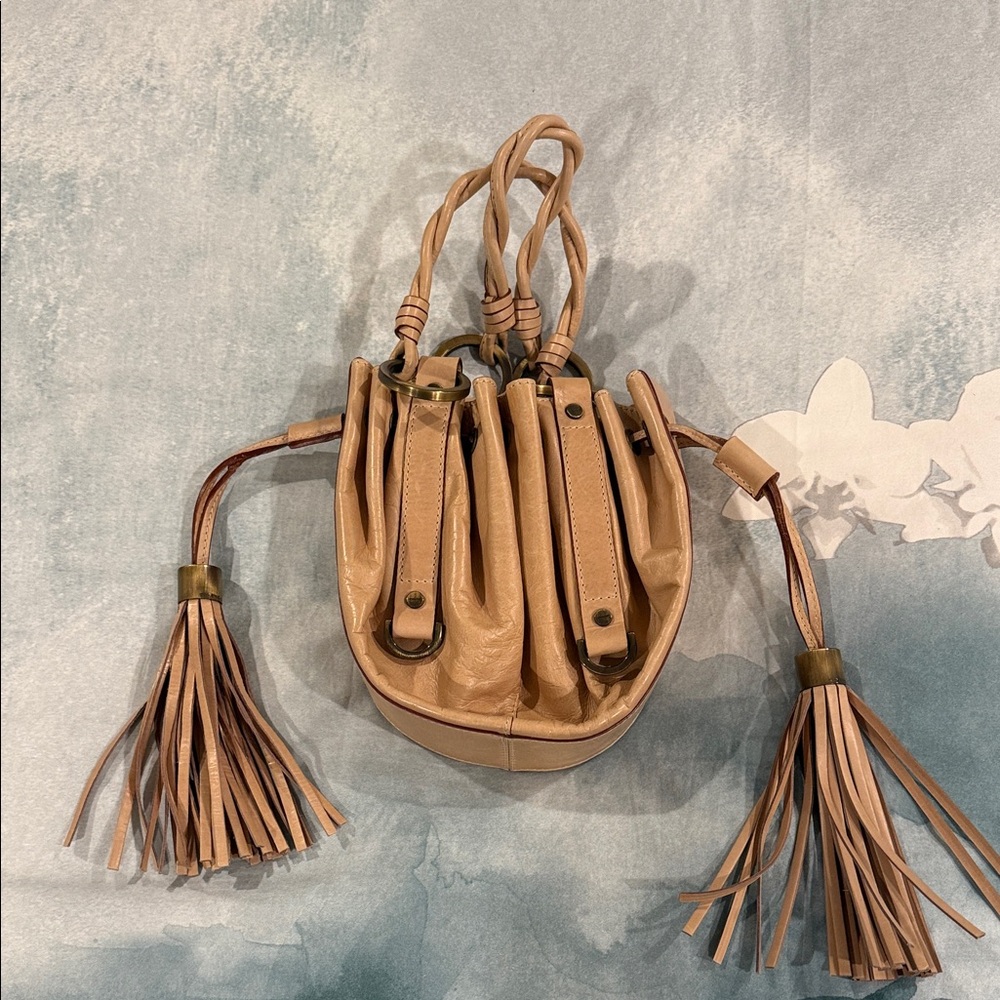 Givenchy Tan Mini Bag with Tassels
